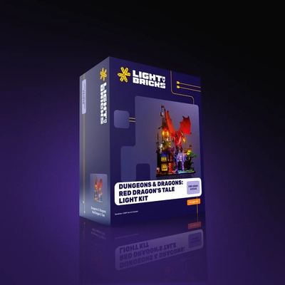 LEGO® Light my Bricks 2.0 21348 Dungeons & Dragons: Red Dragon's Tale