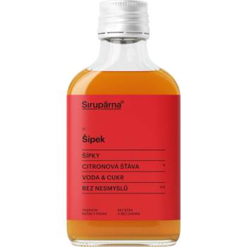 Sirupárna Domácí Šípkový Sirup 100 ml