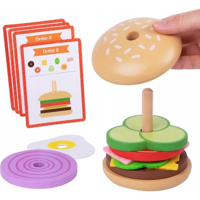 Tooky Toy Poskladaj si Burger