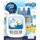 Ambi Pur 3 Volution Cotton Flower elektrický osvěžovač kompletní strojek 20 ml