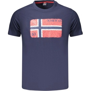 Norway 1963 Къса мъжка тениска norway 1963, Размер l, Цвят Синьо (866020_blnavy)