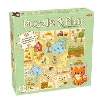 TACTIC Puzzle with the game: Cat on the farm
