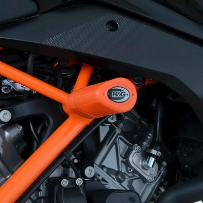 Aero padací chrániče, KTM 125/200/250/390 Duke (2011-), oranžové
