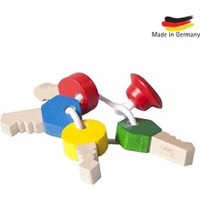 Walter Babyspass schlüsselbund drevené klúčiky 61201