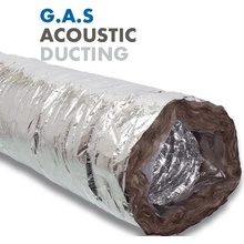 Global Air Supplies Odhlučněné vzduchové potrubí Acoustic - nedráždivá 5m Průměr: 152mm