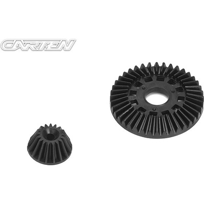 CARTEN plastové talířové kolo a hruška kuličkového diferenciálu 1+1 ks