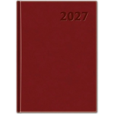Manager A5 denný 2027 bordový