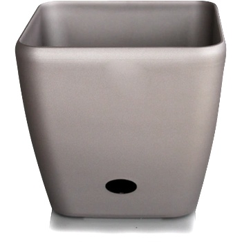 HG-3172-Саксия КВАДРАТ СИВА (22/20sm) (019723)