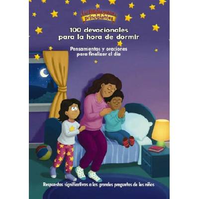La Biblia Para Principiantes, 100 Devocionales Para La Hora de Dormir: Respuestas Significativas a Las Grandes Preguntas de Los Ni? os