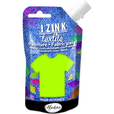 Izink textilní barva zelená 80 ml