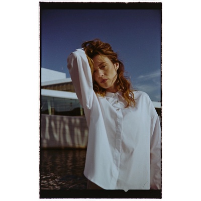 Moodo Бяла риза с декоративни копчета Moodo Moodo | Byal | ЖЕНИ | XXL