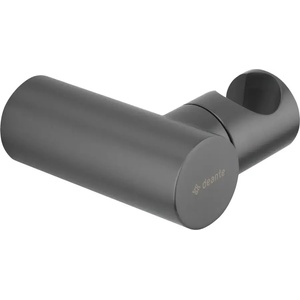 Deante Полша Титаниев месингов държач за душ, дръжка Round Titanium - Стенен монтаж
