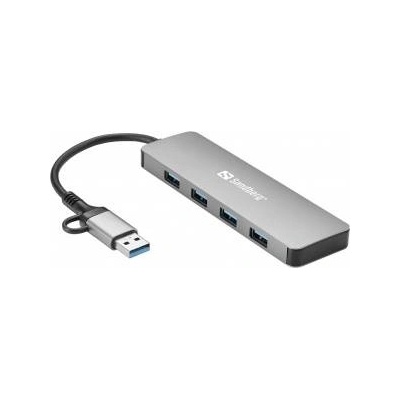 Sandberg USB-C/A to 4xUSB 3.0 Hub USB-C/A to 4xUSB 3.0 Hub