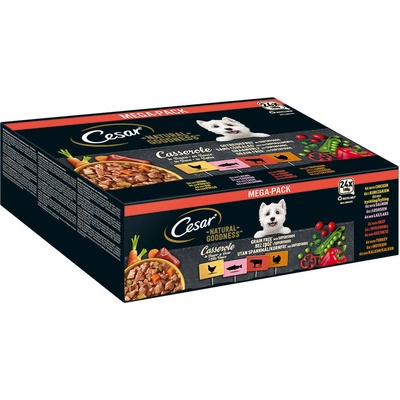 Cesar Natural Goodness bez obilnín so superpotravinami 24 x 100 g