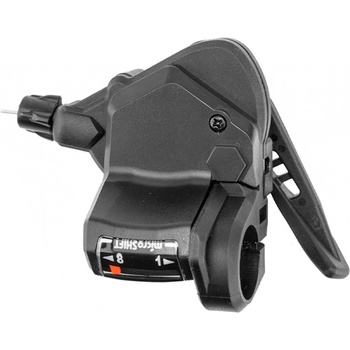 páčka Elpos s 8 rýchlosťami Microshift TS38 - 8R 2400 mm čierna