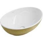 Mexen Elza 40x33 cm white/gold (21014008)