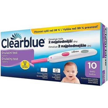 Glynn Aesthetics Clearblue digitální ovulační test 10 ks