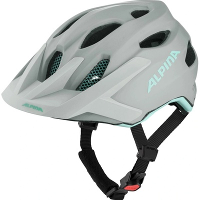 Alpina Apax Jr. MIPS smoke-grey turquoise matt 2026