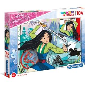  Пъзел 104 части Мулан Mulan Клементони Clementoni 27136