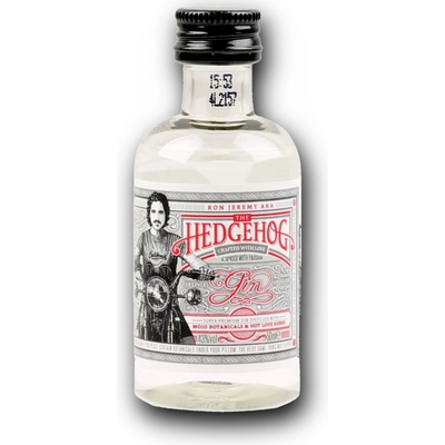 Mini Ron de Jeremy Hedgehog Gin 43% 0,05 l (čistá fľaša)