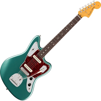 Fender American Professional Classic Jaguar RW Faded Sherwood Green Metallic Електрическа китара