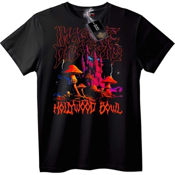 NOONEBRAND Тениска Hollywood Bowl Imagine Dragon - XS, Black