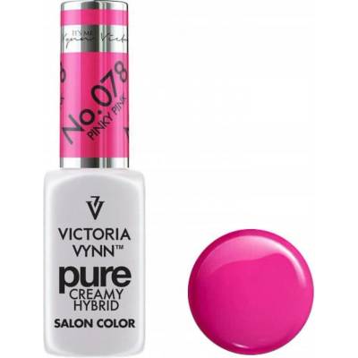 Hybridní lak Victoria Vynn PURE 078 Pinky Pink Růžová 8ml