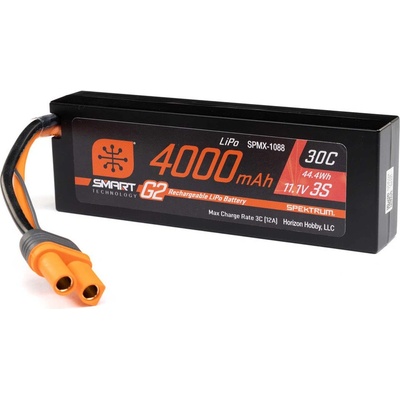 Spektrum Smart G2 LiPo 3S 4000mAh 11,1V 30C Hardcase IC5 Plug
