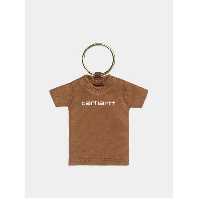 Prívesok na kľúče Carhartt WIP Mini Script Keychain (hamilton brown)