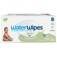 Waterwipes 100% BIO odbúrateľné obrúsky 9 x 60 ks