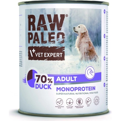 VetExpert Raw Paleo Adult Duck 800 g