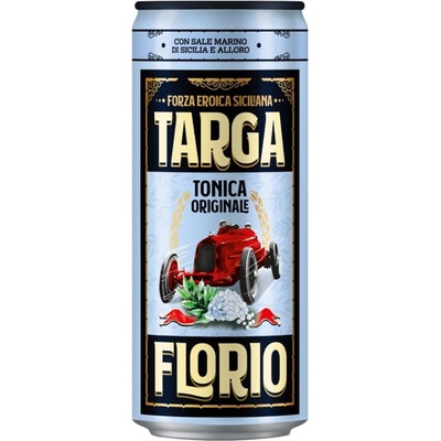 Targa Florio Tonica Originale sýtený nealkoholický nápoj 330 ml