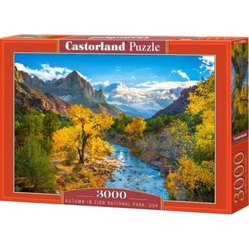 CASTORLAND Podzim v národním parku Zion USA 3000 dílků