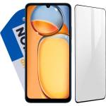 ofisitebg Удароустойчив стъклен full протектор за Xiaomi Redmi 13C