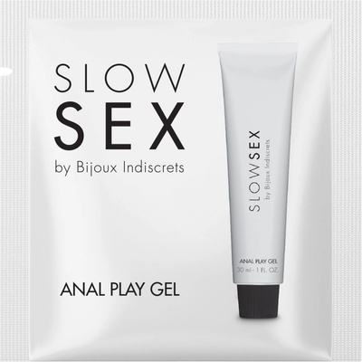 Bijoux Indiscrets Slow Sex Anal Play Gel Sachette 2 ml
