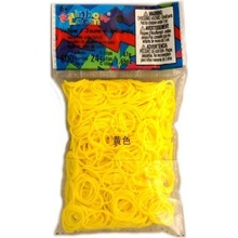 Rainobow Loom Original gumičky 600 kusů žluté