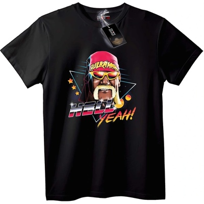 NOONEBRAND Тениска Hulk Hogan - Hulkamania Да! - 2XL, White