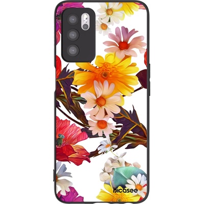 Pouzdro Picasee silikonové OPPO A16 Meadow černé