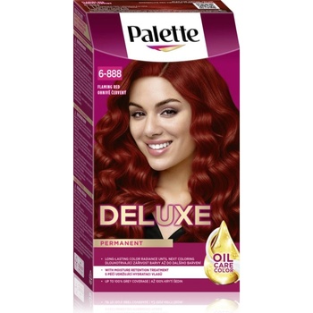 Schwarzkopf Palette Deluxe перманентната боя за коса цвят 6-888 Flaming Red