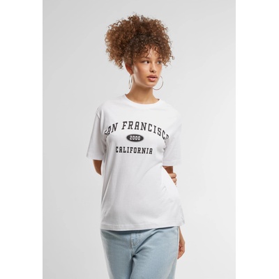 Mister Tee Тениска San Francisco City Wording Tee white XXLUB-MST243-00220 - Камуфлаж, размер XS