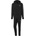 adidas Мъжки анцуг Adidas 3S Fleece Tracksuit Mens - Black/Grey