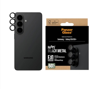 Panzer Протектор за камера PanzerGlass Hoops за Samsung Galaxy S26, S26 Plus Camera Lens Protector Black
