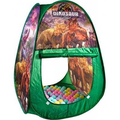 Aga4Kids hrací stan s loptičkami Dinosaury DS1221