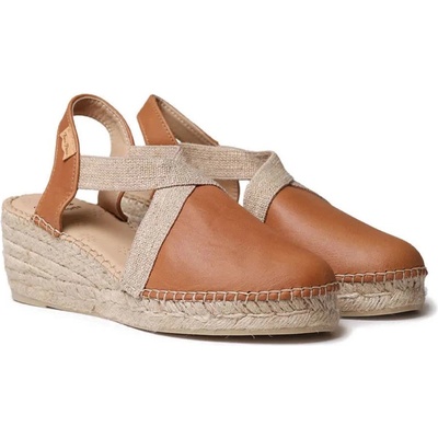 TONI PONS Tundra Wedge Espadrilles - Brown (Leather)