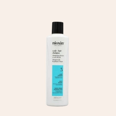 Nioxin System 3 Scalp + Hair Shampoo čisticí šampon pro barvené řídnoucí vlasy 300 ml