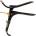 Fetish Collection Speculum with Air & Liquid Tube Black-Gold