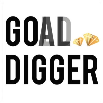 Plakát čtverec Ikea kompatibilní Goal digger