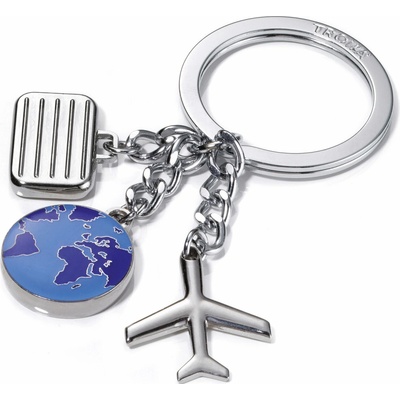 Prívesok na kľúče TROIKA World Traveler, 3 přívěšky