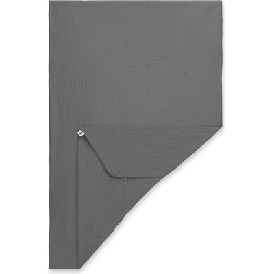 Hauck Бебешки чаршаф с ластик Hauck - 60 x 120 cm, Dark Grey (599297)