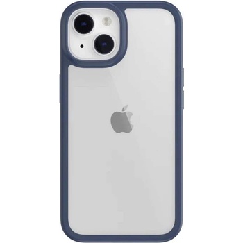 SwitchEasy AERO Plus Case - хибриден удароустойчив кейс за iPhone 14 (син-прозрачен)